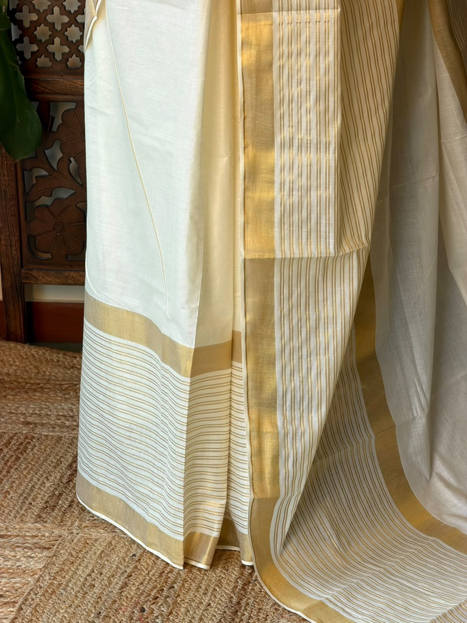 Kerala Cotton saree - ONAM26k2