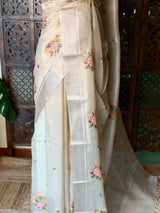 Banarasi silk tissue saree - PBR71
