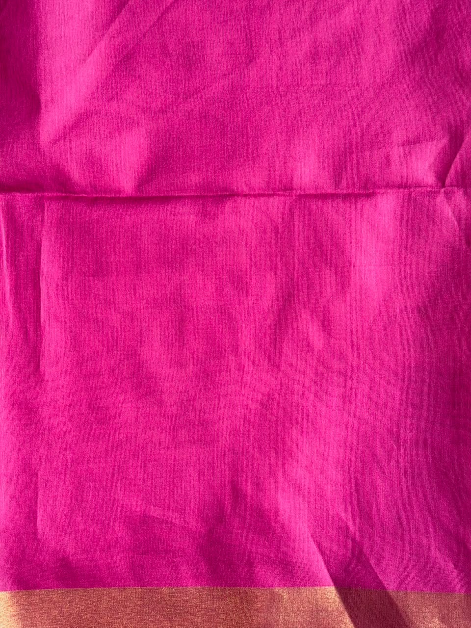 Lotus Pink Chanderi saree - PBR66G
