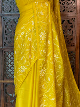 Yellow Kotta silk saree - PBR70