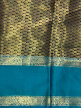 Blue tissue brocade banarasi silksaree -PFAZ16