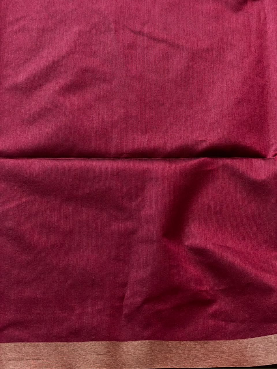 Black Chanderi saree - PBR66I
