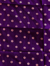 Violet viscose georgette saree - PBRVT2