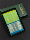 Green and Blue Pure Vintage Kanchipuram Silk saree - PPUREN6