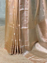 Soft Tissue Silk saree - PBRZU5
