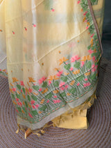 chanderi unstitched salwar set: PBRUS18