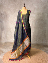 Tissue linen unstitched salwar set: PBRUS23