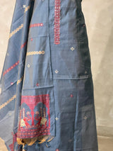 Chanderi unstitched salwar set: PBRUS22