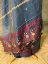 Chanderi unstitched salwar set: PBRUS22