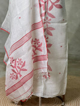 Jamdani unstitched salwar set: PBRUS42