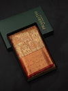 Maroon Red Tissue Kanchipuram saree- PBRIDEK6