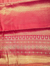 Rani Pink Tissue Kanchipuram saree- PBRIDEK17A
