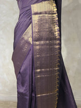 Violet Pure Viscose Silk Saree - PBRATH3A