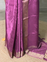 Onion Pink Pure Viscose Silk Saree - PBRATH4B
