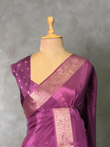 Onion Pink Pure Viscose Silk Saree - PBRATH4B