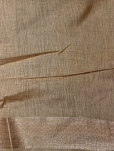 Sandal Semi Tusser silk saree- PBRMM3
