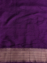 Violet Georgette fabric saree- PBRVAR1M