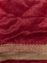 Maroon Satin silk Saree - PBRKIV6G