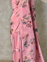 Pastal Pink Pure Soft Tissue silksaree - PBRRUPE