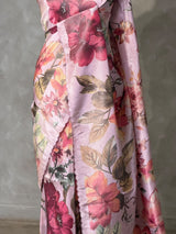 Pastal pink Pure Soft Tissue silksaree - PBRRUPB