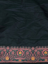 Blue Banarasi mashru katan silk saree - PRAZ10