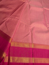 Pink and Rani Pink Semi Kanchipuram Silk Saree PSSRN48