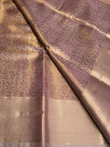 Lavender Tissue Kanchipuram saree- PBRIDEK23B