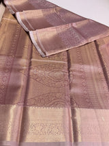Lavender Tissue Kanchipuram saree- PBRIDEK23B