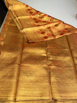 Bronze Tissue Kanchipuram saree- PBRIDEK24C