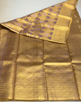 Lavender Tissue Kanchipuram saree- PBRIDEK24B