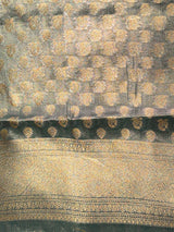 Pastal Blue Tissue Kanchipuram saree- PBRIDEK24