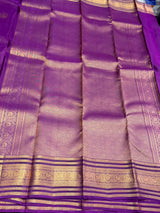 Purple Pure Vintage Kanchipuram Silk saree - PPUREN25