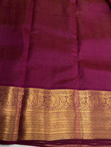 Purple Pure Vintage Kanchipuram Silk saree - PPUREN32