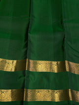 Purple and Green Pure Vintage Kanchipuram Silk saree - PPUREN47