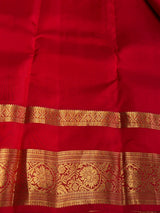 Red Pure Vintage Kanchipuram Silk saree - PPUREN50