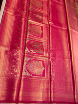 Rani PinkTissue Kanchipuram saree- PBRIDEK26B