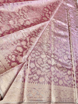 Pastal Pink Tissue Kanchipuram saree- PBRIDEK23DD