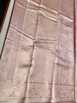 Pastal Pink Tissue Kanchipuram saree- PBRIDEK23DD