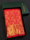 Red Semi Kanchipuram saree- PBRNN2