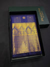 Dark Blue Semi Kanchipuram Silk Saree PSSRN51