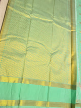 Pastal Green Semi Kanchipuram Silk Saree - PSSRN57
