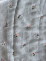White Crush Georgette Saree - PBRCHAND