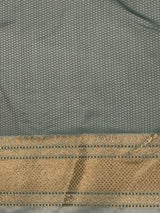 Pastal blue Mashru Banarasi silk Saree - PBRRAH1