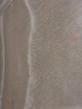 Nude shade pure Glass organza saree- PBRCHAND3A