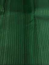 Dark green Pure Kanchipuram Silk saree - PPURE134