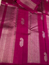 Magenta Pure Kanchipuram Silk saree - PPURE134D