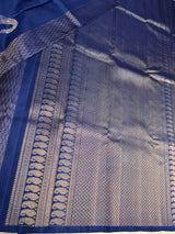 Blue Pure Kanchipuram Silk saree - PPURE134E