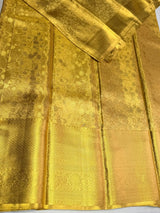 Gold tissue Kanchipuram Silk saree - PPURE159