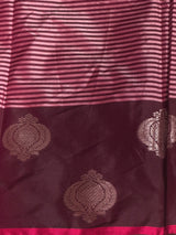 Black semi banarasi Saree - PIH107