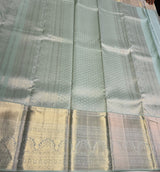 Pastal Blue Pure Kanchipuram Silk saree - PPURE150